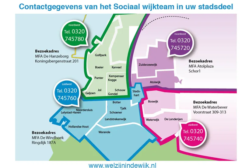 kaartje sociaal wijkteam