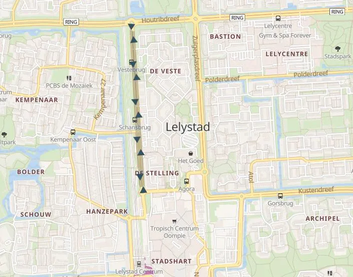 kaartje stationsdreef gem lelystad