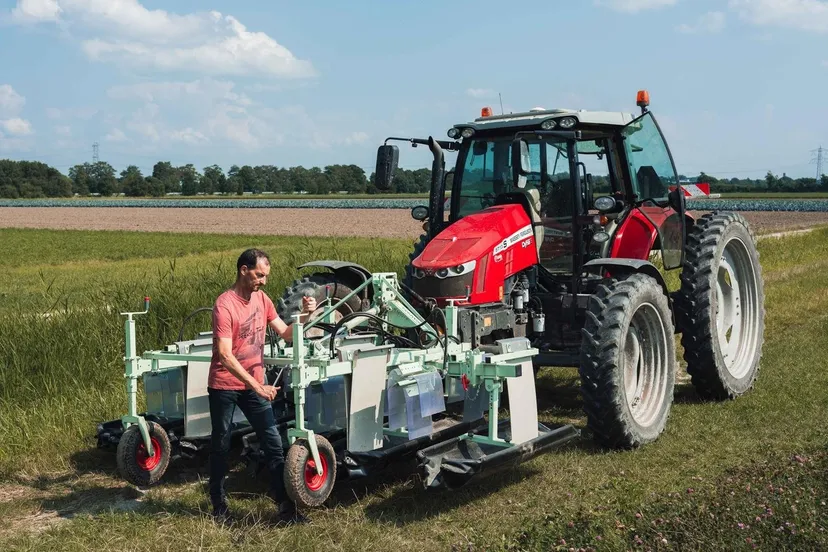 landbouw blauw prov flevoland