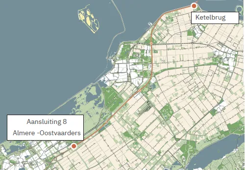 locatie project a6 zon gem lelystad