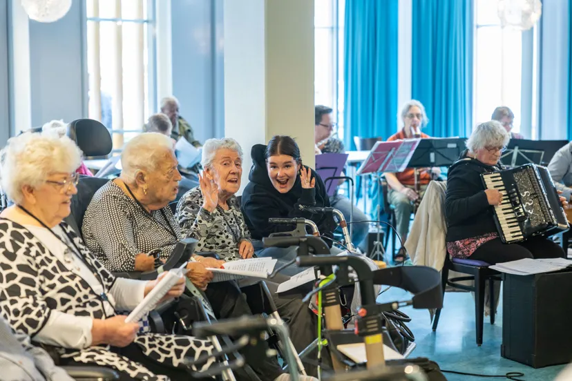 muziek maken in de polder