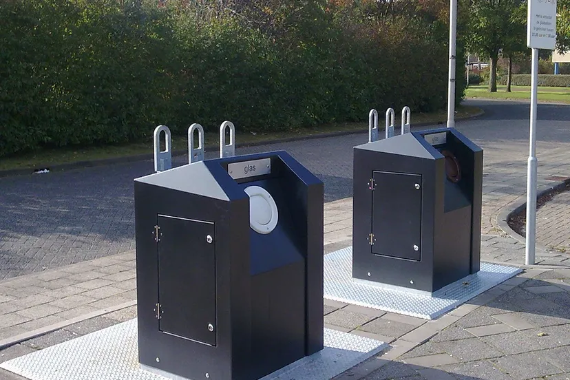 ondergrondse afvalcontainers