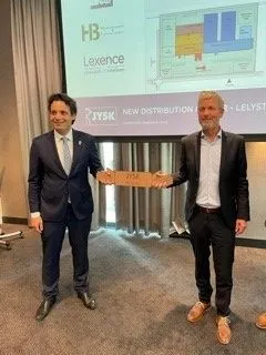 ondertekening gemeente lelystad en jysk
