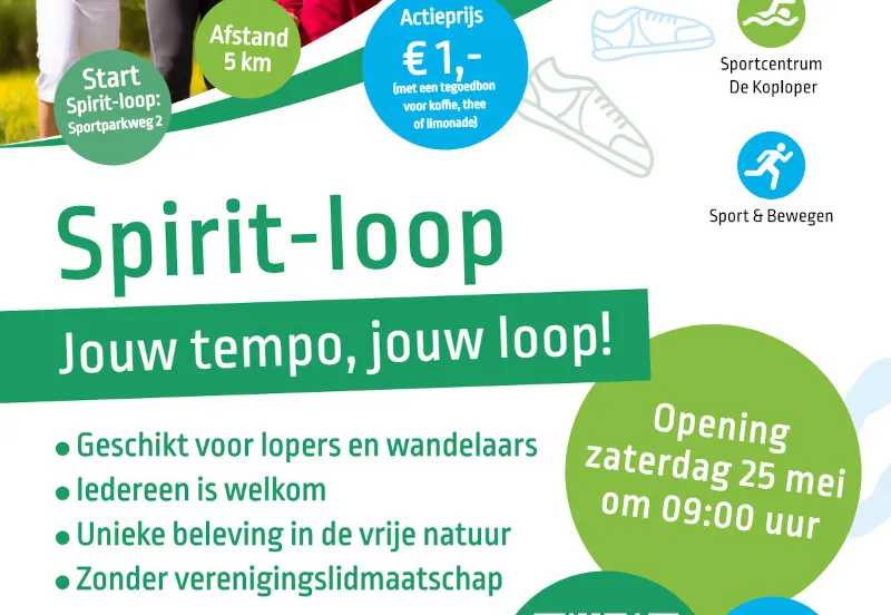 poster spiritrun av spirit lelystad