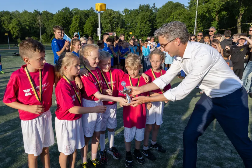 prijsuitreiking korfbaltoernooi
