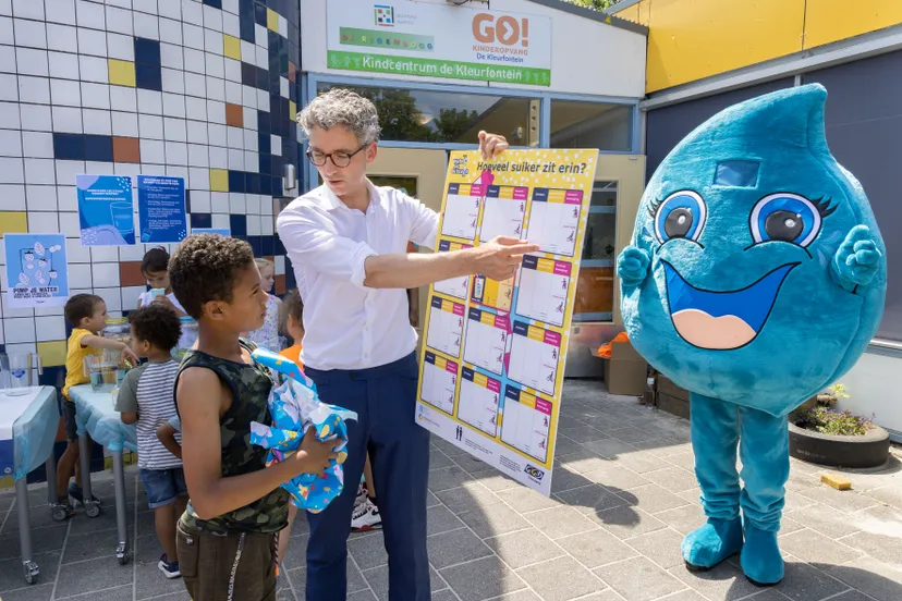 start lelystad drinkt water