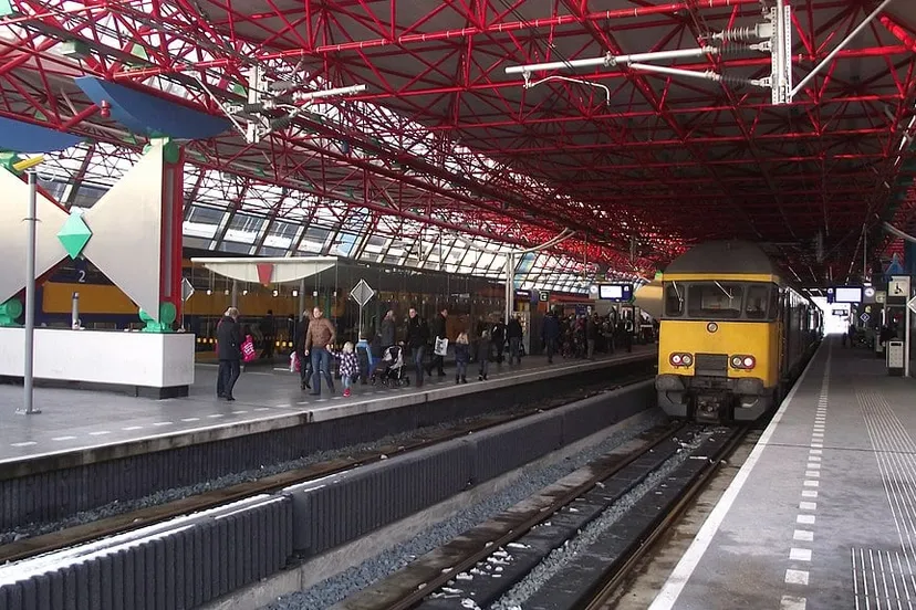 station lelystad centrum opening hanzelijn