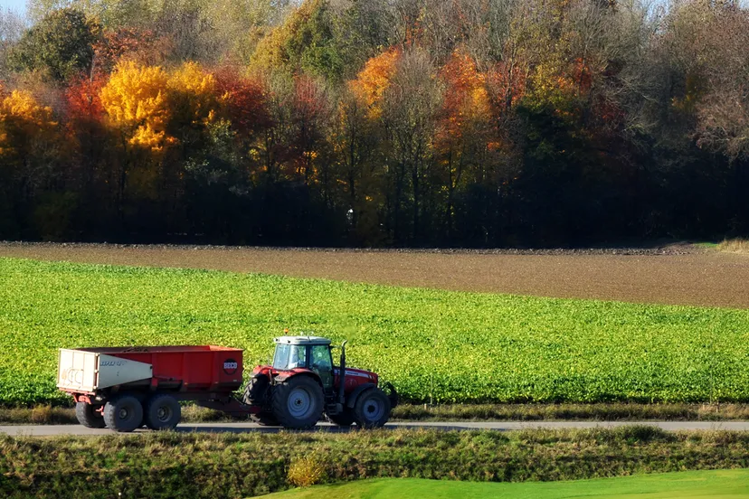 trekker landbouw prov flevoland