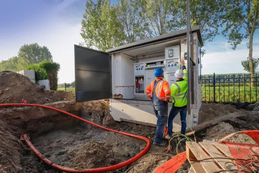 uitbreiding elektriciteitsnet