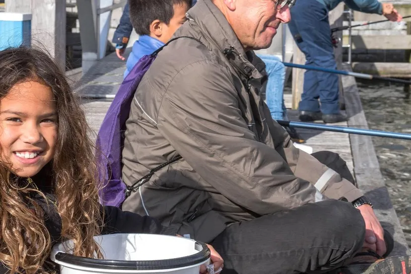 viswedstrijd voor de jeugd