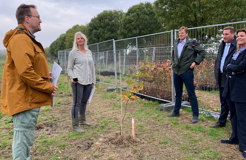 werkbezoek minister van der wal1