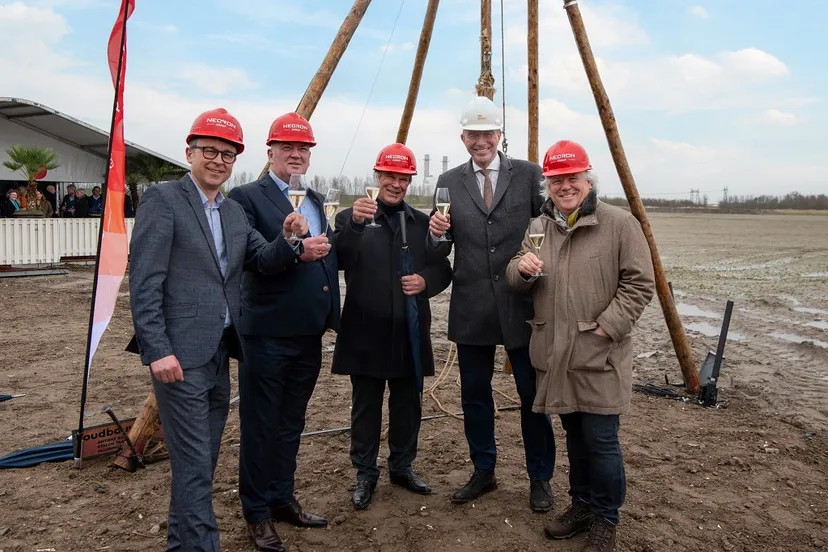 wethouder grimbergen necron eerste paal