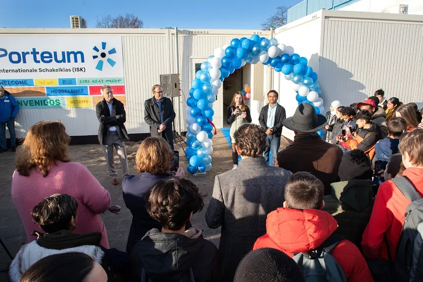 wethouder grimbergen opening schakelklassen