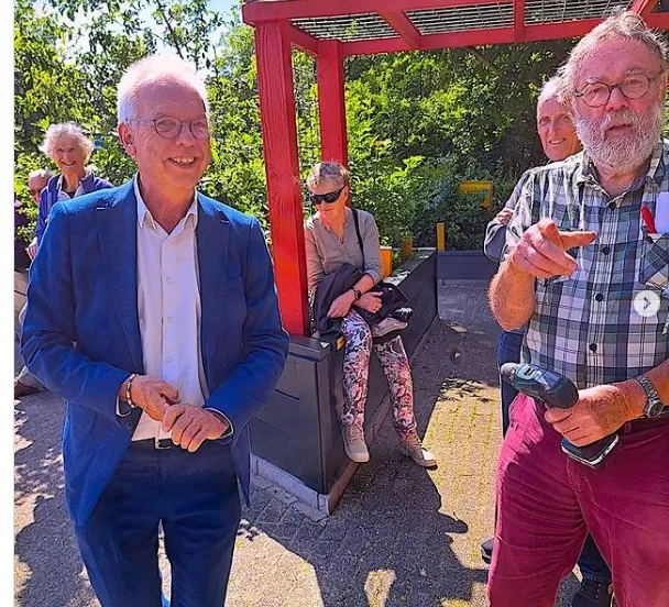 wethouder kruis in bultpark sjaak kruis