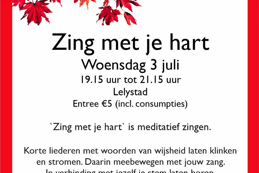 zing met je hart 3 juli pio vocaal pio vocaal