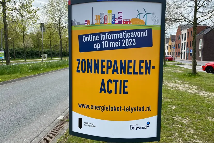 zonnepanelenactie lelystad