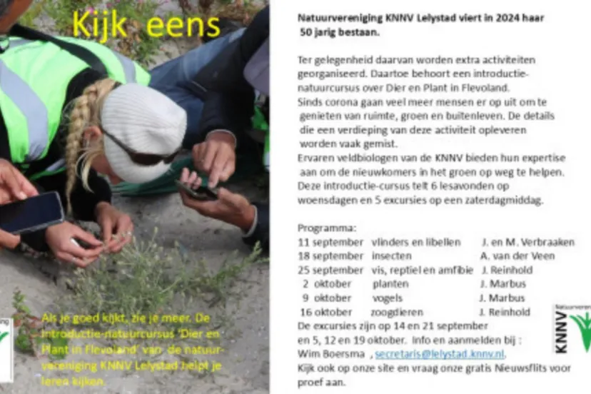 introductie cursus 1 knnv afdeling lelystad