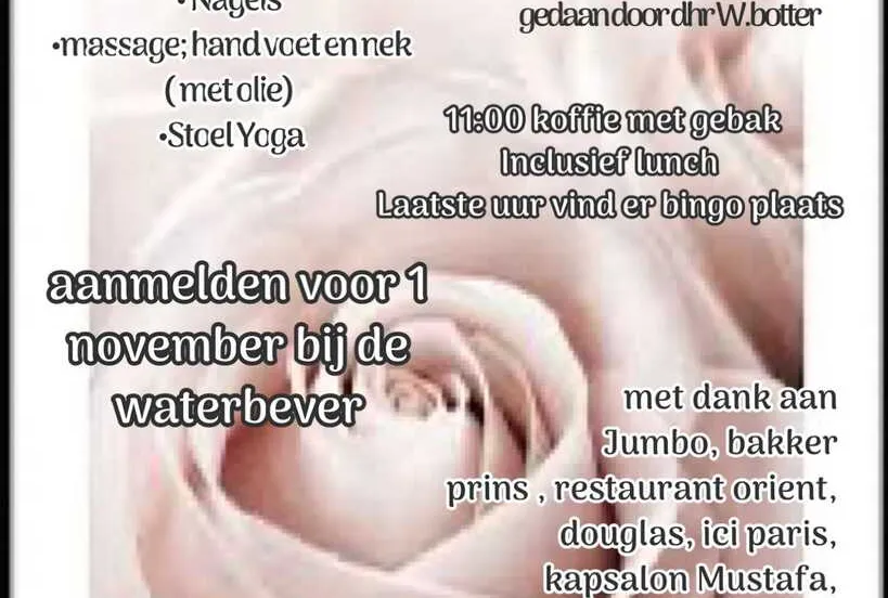 verwendag 1 november gina verwendag