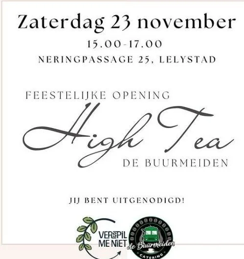 opening de buurmeiden de buurmeiden verspil me niet centrum