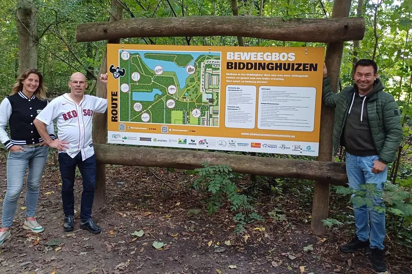 beweegbos biddinghuizen prov flevoland