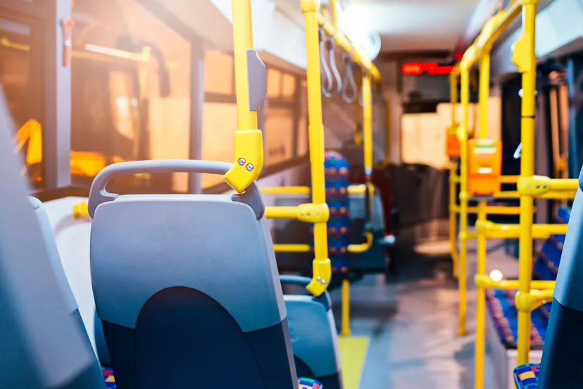 stadsbus binnenkant prov flevoland