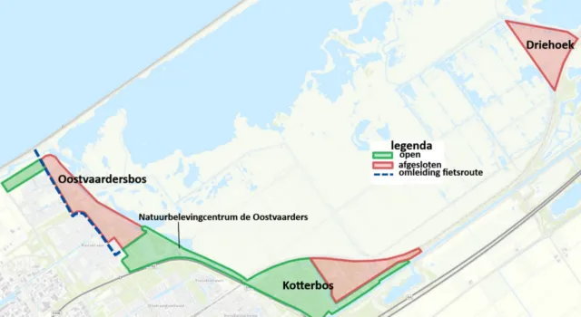 afsluiting publiekstoegankelijk delen winterperiode boswachtersblog