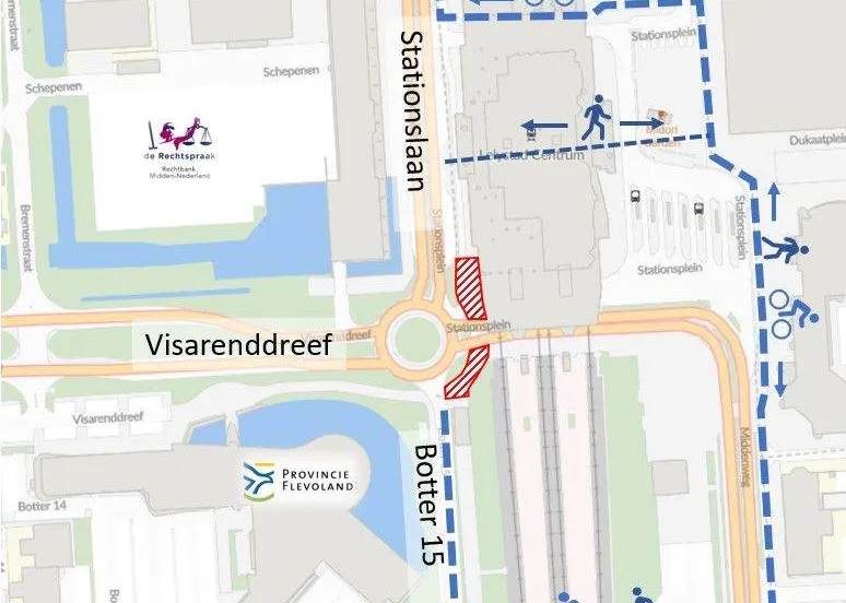 werkzaamheden zuidelijke onderdoorgang gem lelystad