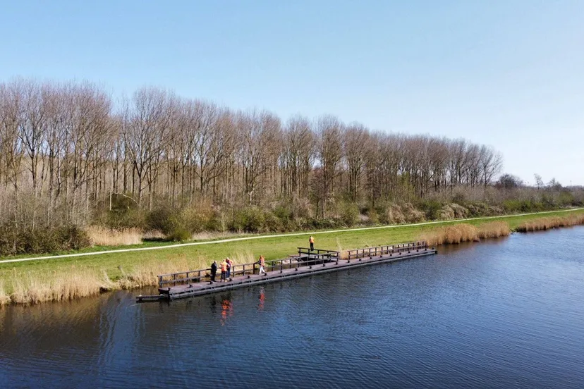 passantensteiger gat van kneer prov flevoland