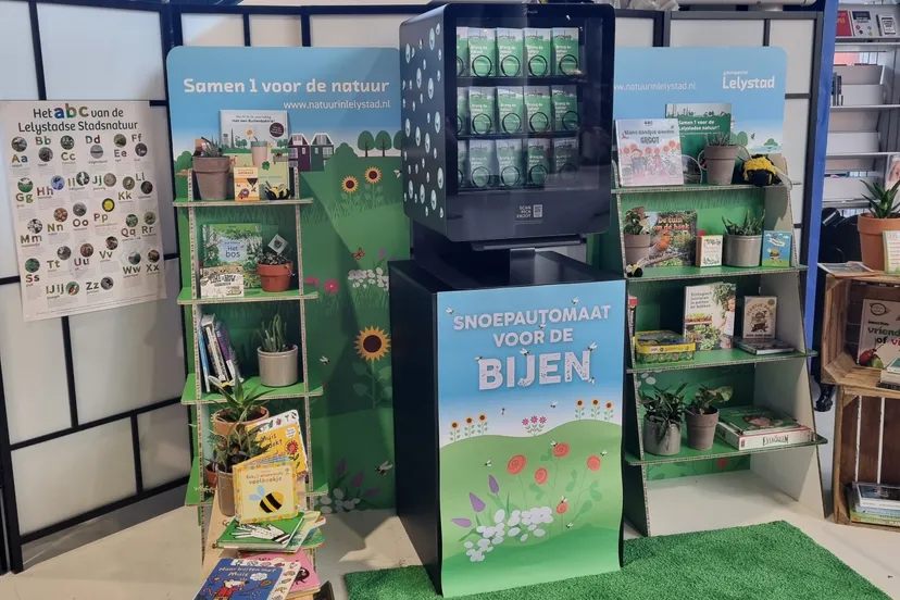 snoepautomaat voor bijen gem lelystad