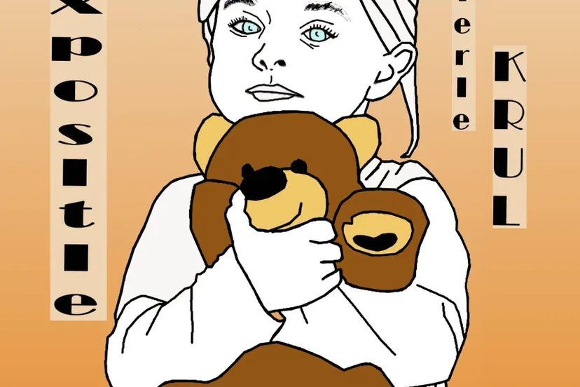 flyer expositie dierbaar werk in krul stichting culturale