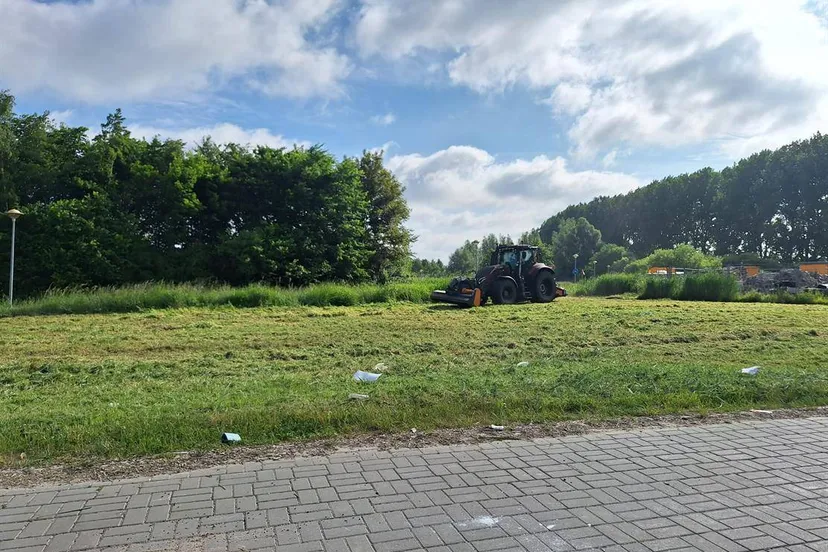 maaien bouwkavels warande gem lelystad