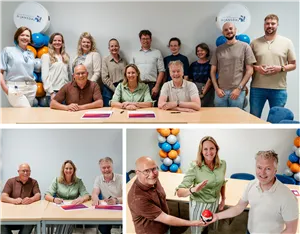 ondertekening contract nieuwe website ziekenhuis st jansdal