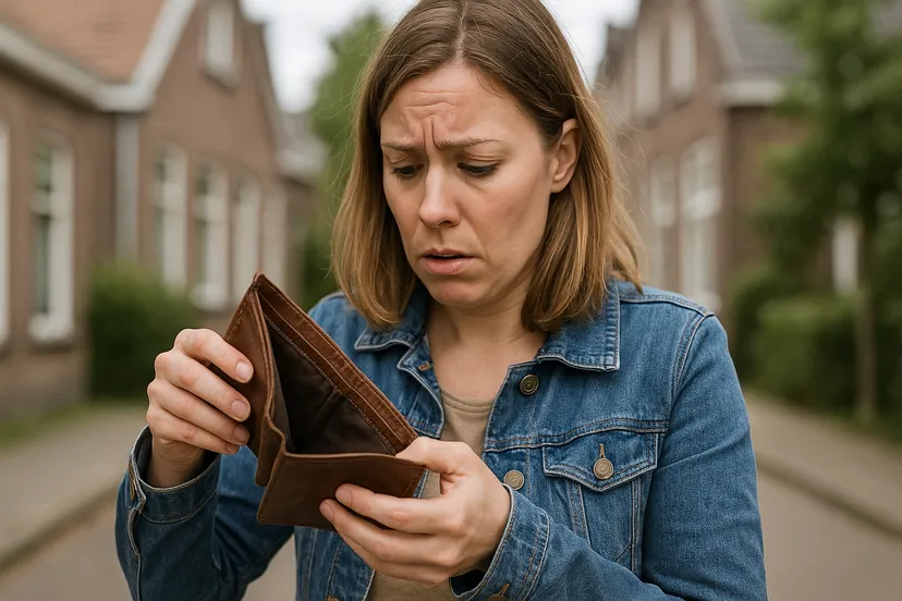 lege portemonnee slimster