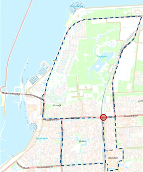 werkzaamheden houtribdreef juni 2025 gem lelystad