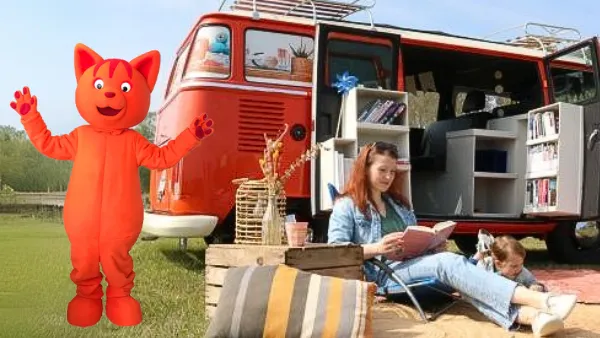 BioBus en Dikkie Dik (© NIeuwsbrief Een tegen Eenzaamheid Lelystad)