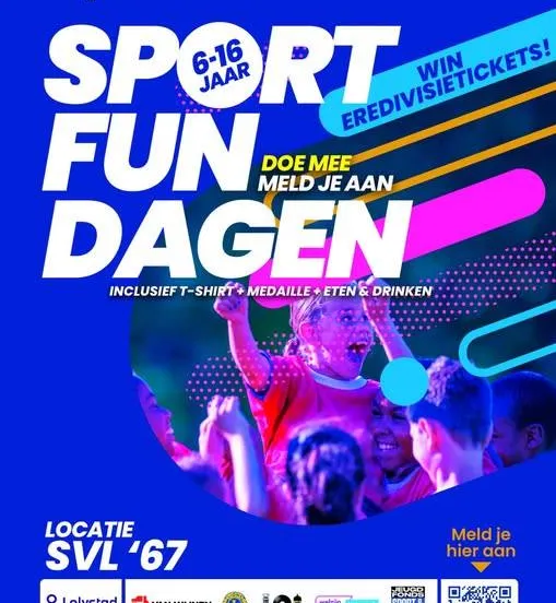 Sport Fun dagen 2023 (© Sportservice Flevoland)