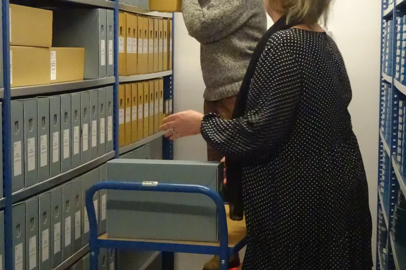 Truus Gera depot 2 (© Het Flevolands Archief)