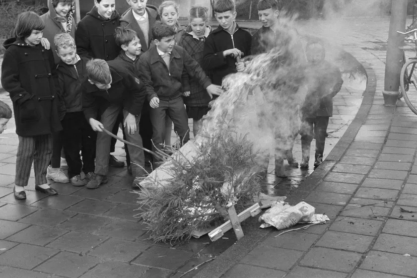 anefo 910 9003 kerstbomen