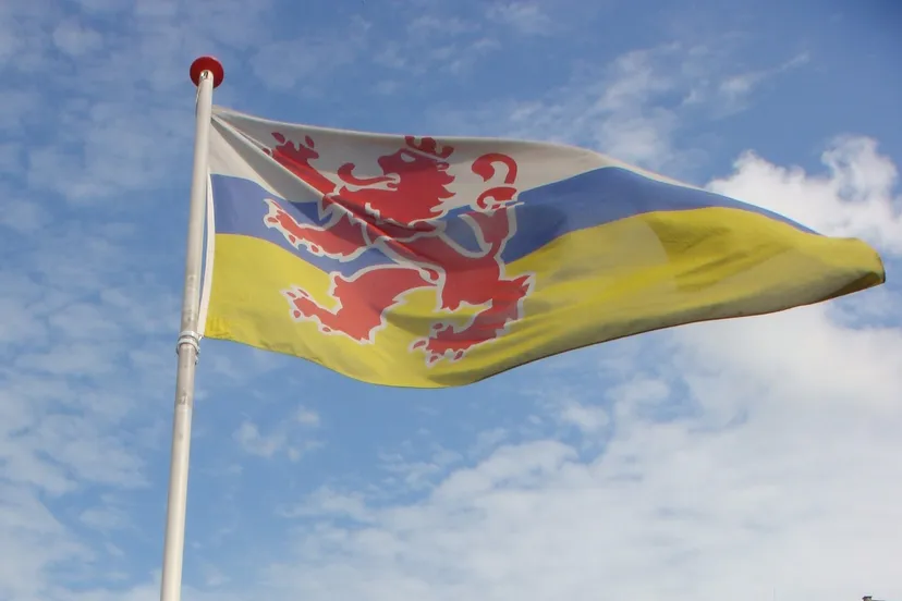 flag of limburg the hague the netherlands