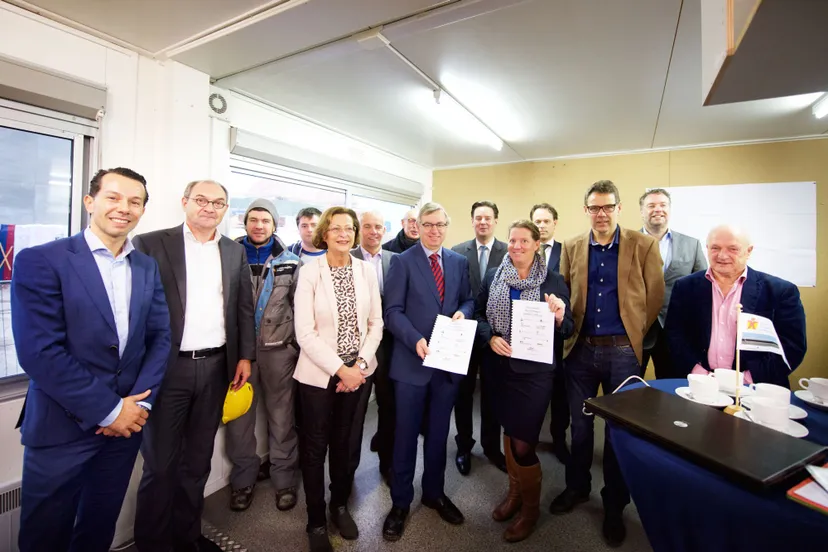 foto bestuurders leerlingen