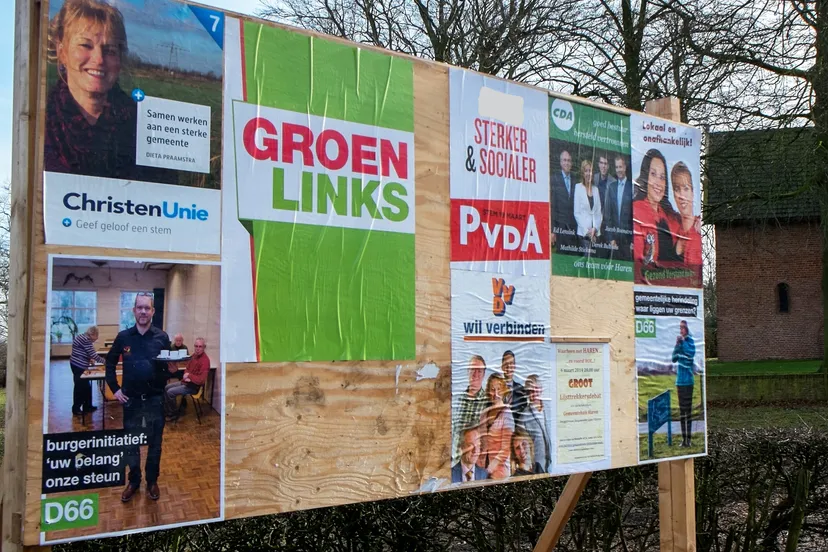 inkednoordlaren verkiezingsbord li
