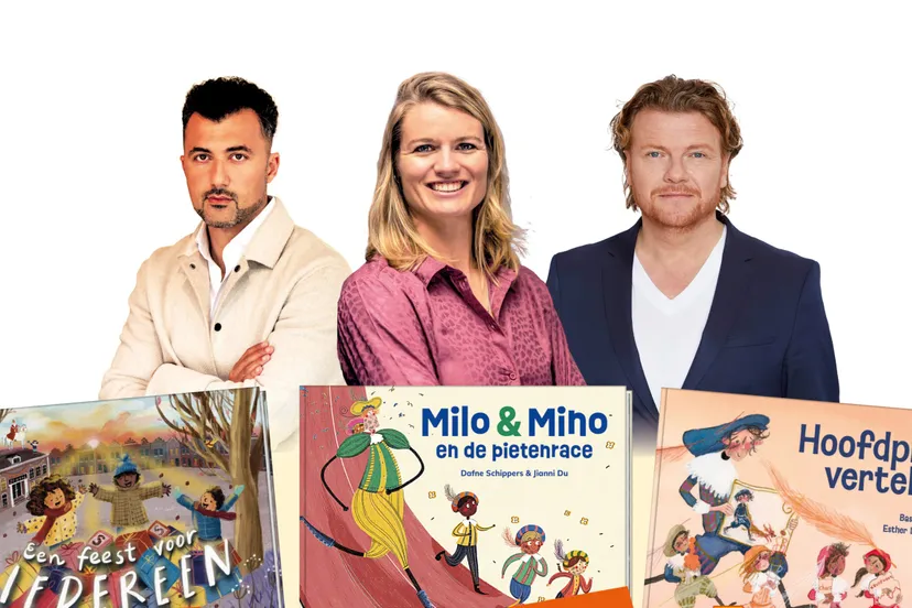 logo sint met auteurs en boeken