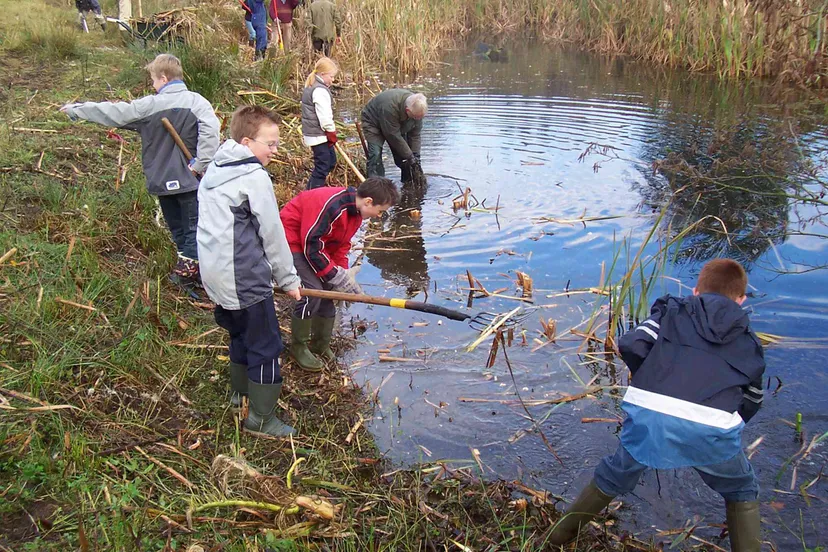 natuurwerkdag poelen opschonen 2