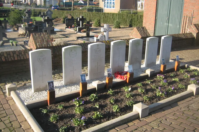 oorlogsgraven hunsel