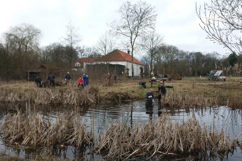 poel opschonen