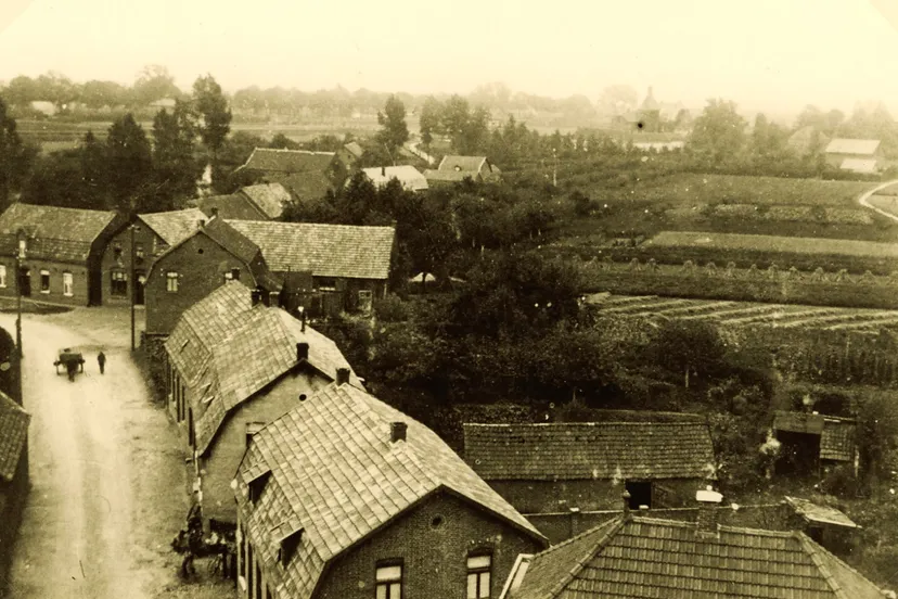 rondom het leudal 1924 dorpsstraat