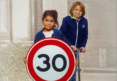 verkeersveiligheidscampagne 30km