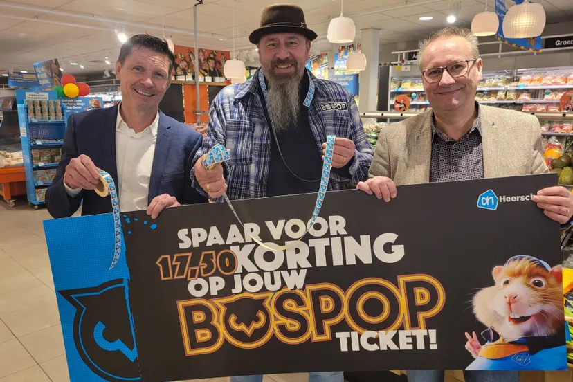 spaaractie bospop ah heerschap