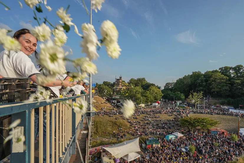 bloemenregen dekaaij janwillem de venster