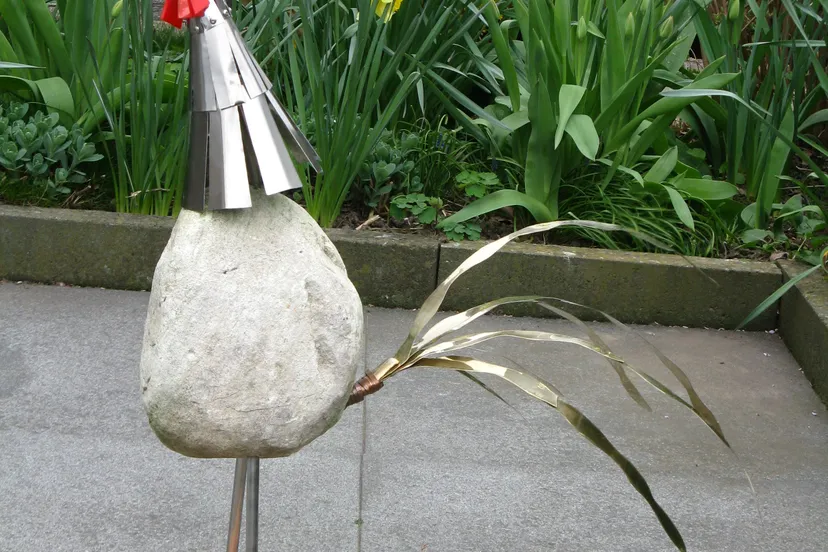 haan steen rvs en messing berns